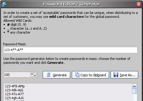 password generator