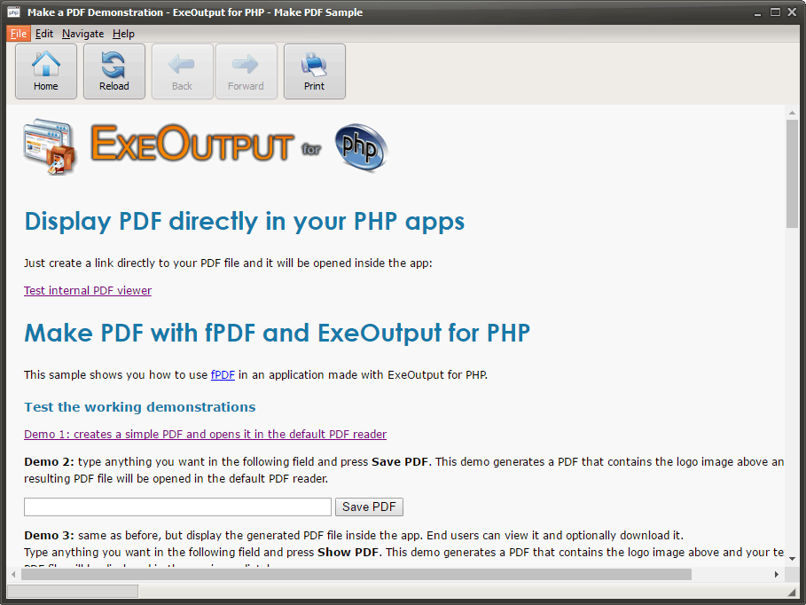 PDF View App